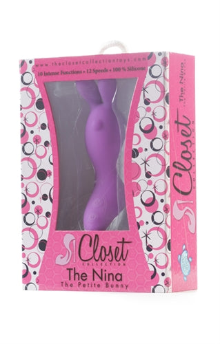 The Nina Petite Bunny - Purple by The Closet Collection