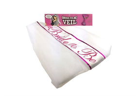 "Bride-to-Be Veil - White LG-NVC039"