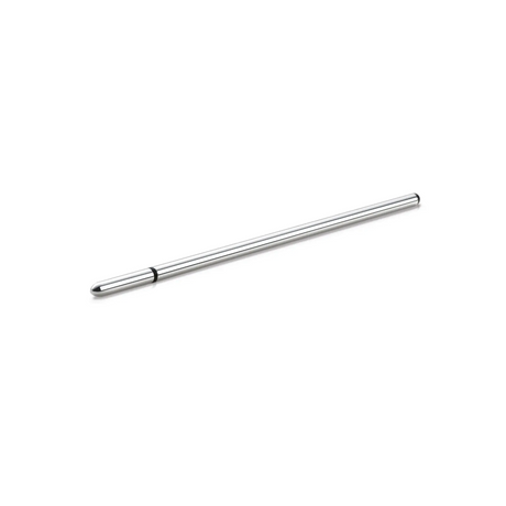 Mystim Slim Finn Urethral E‑Stim Dilator — Medical Aluminum, 6mm x 15cm - MY1906