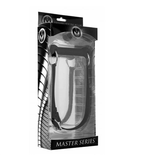 Mr. Ed Lockable Silicone Horse Bit Bag - Black by XR Brands