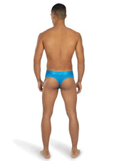 Envy Menswear Arctic Bolt Thong — Blue S/M - BLE115-BLUSM