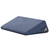 Liberator Wedge Décor Velvet Pillow, Blue (Regular 14 x 24 x 7) - L8277
