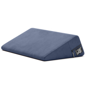 Liberator Wedge Décor Velvet Pillow, Blue (Regular 14 x 24 x 7) - L8277