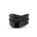 Blush Stay Hard Beef Ball Stretcher — 1.5-Inch Diameter, Black - BL-93325