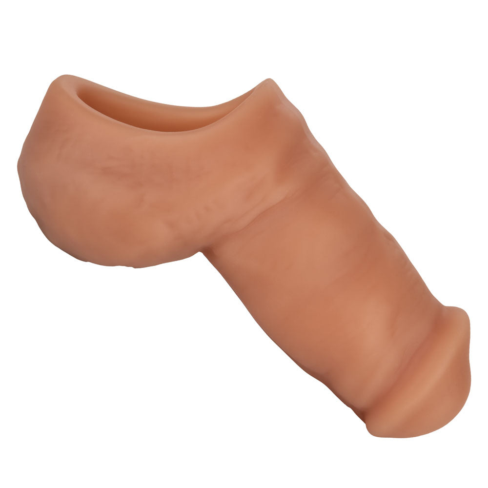 Packer Gear 4 Inch Ultra-Soft Silicone Stp Packer - Brown by CalExotics