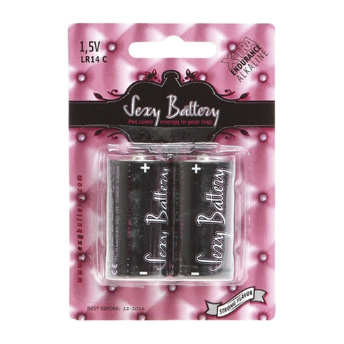 Sexy Batteries LR14 (C) Battery — 2-Count Card - SB-084