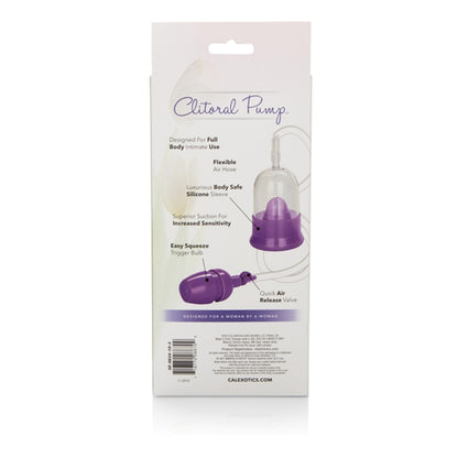 Clitoral Pump Intimate Pump - Purple by CalExotics
