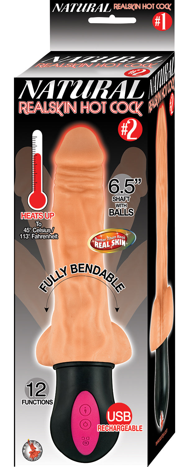 Natural Realskin Hot Cock #2 - Flesh by Nasstoys