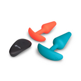 b-Vibe Butties Anal Training Set — 2-Piece Plug Bundle - BV7964