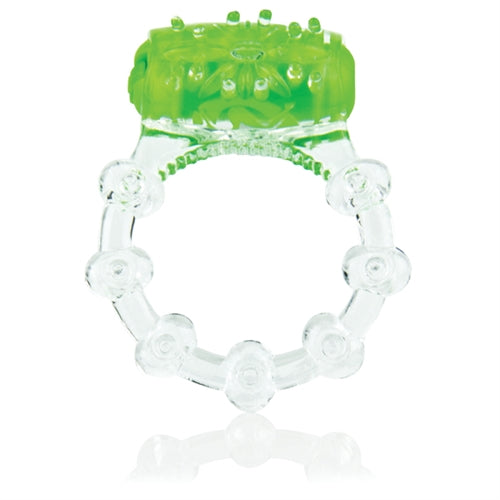 Screaming O ColorPop Quickie Vibrating Ring — Green (Each) - CP-SO-GN-110E