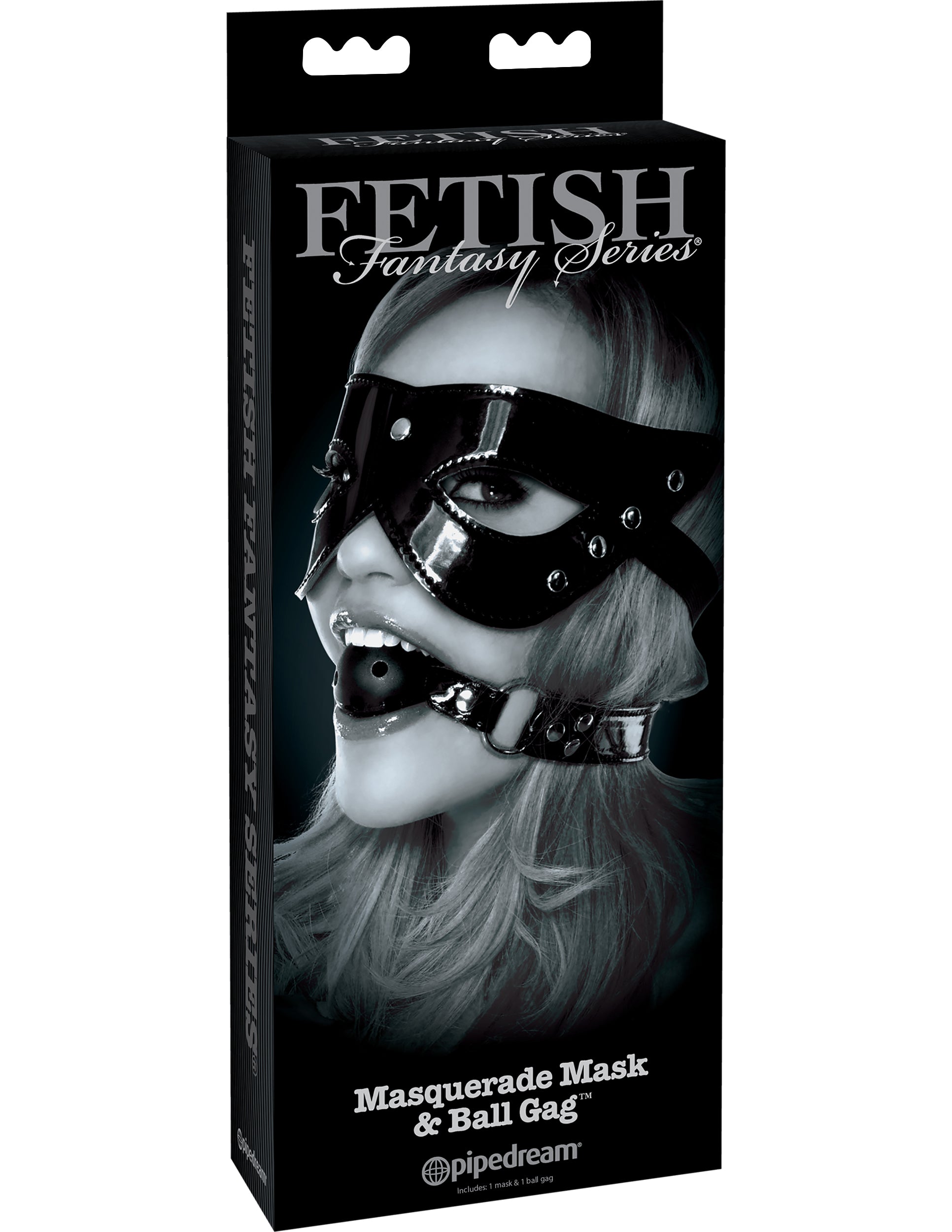 Fetish Fantasy Limited Edition Masquerade Mask and Ball Gag by Pipedream