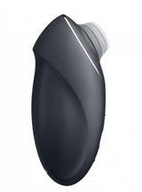 Satisfyer Tap and Climax 1 Lay-On Vibrator, Grey — 4 in - SAT-4046013