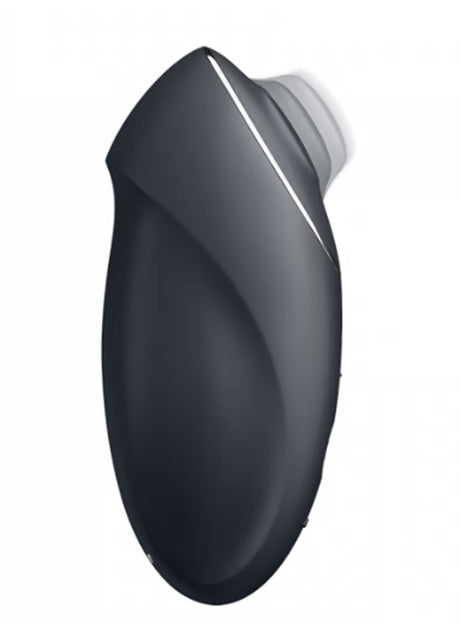 Satisfyer Tap and Climax 1 Lay-On Vibrator, Grey — 4 in - SAT-4046013