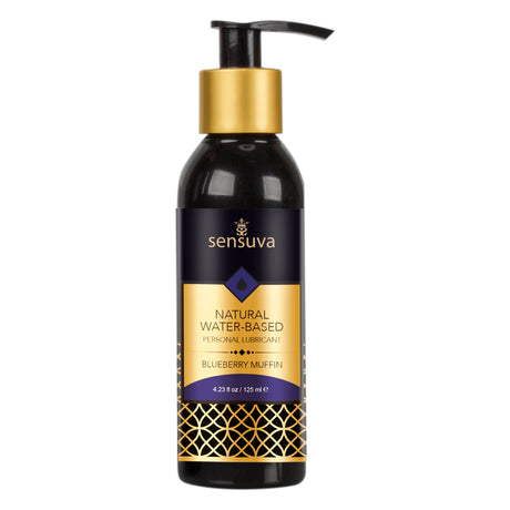 Sensuva Water-Based Personal Lubricant — Blueberry Muffin, 4.23 fl oz - SEN-VL693