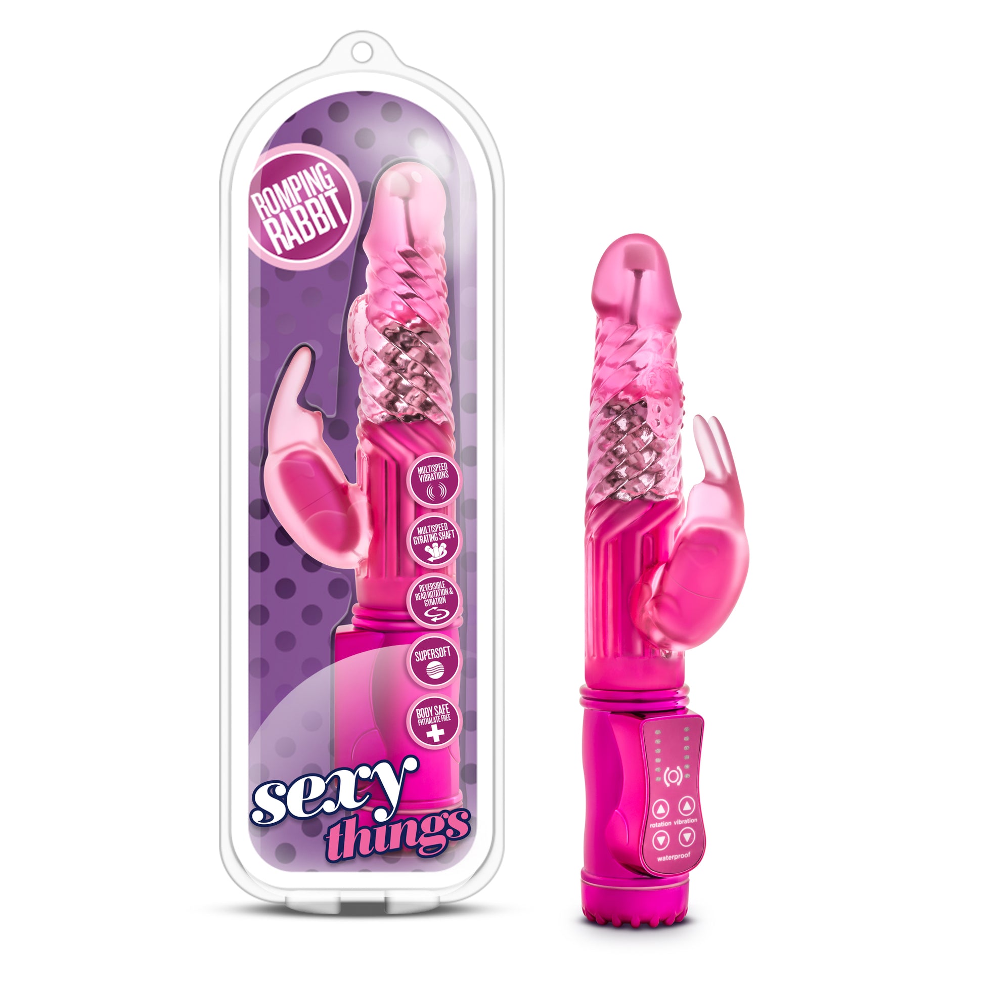 Sexy Things Romping Rabbit - Fuchsia by Blush