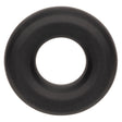 CalExotics Alpha Liquid Silicone Prolong Medium Ring — Black - SE1491502