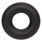 CalExotics Alpha Liquid Silicone Prolong Medium Ring — Black - SE1491502