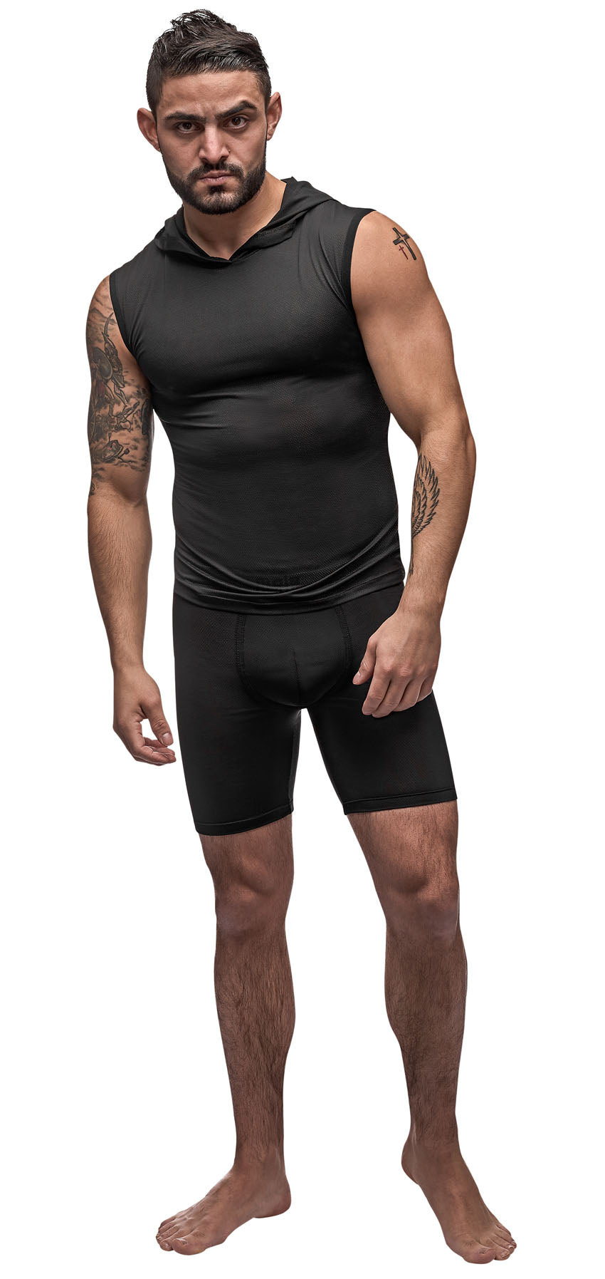 "Black Nite Hoodie Tank - Black - Extra Large MP-114255BKXL"
