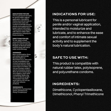 Wet Platinum Luxury Silicone Lubricant — 9 fl. oz. - WT20702