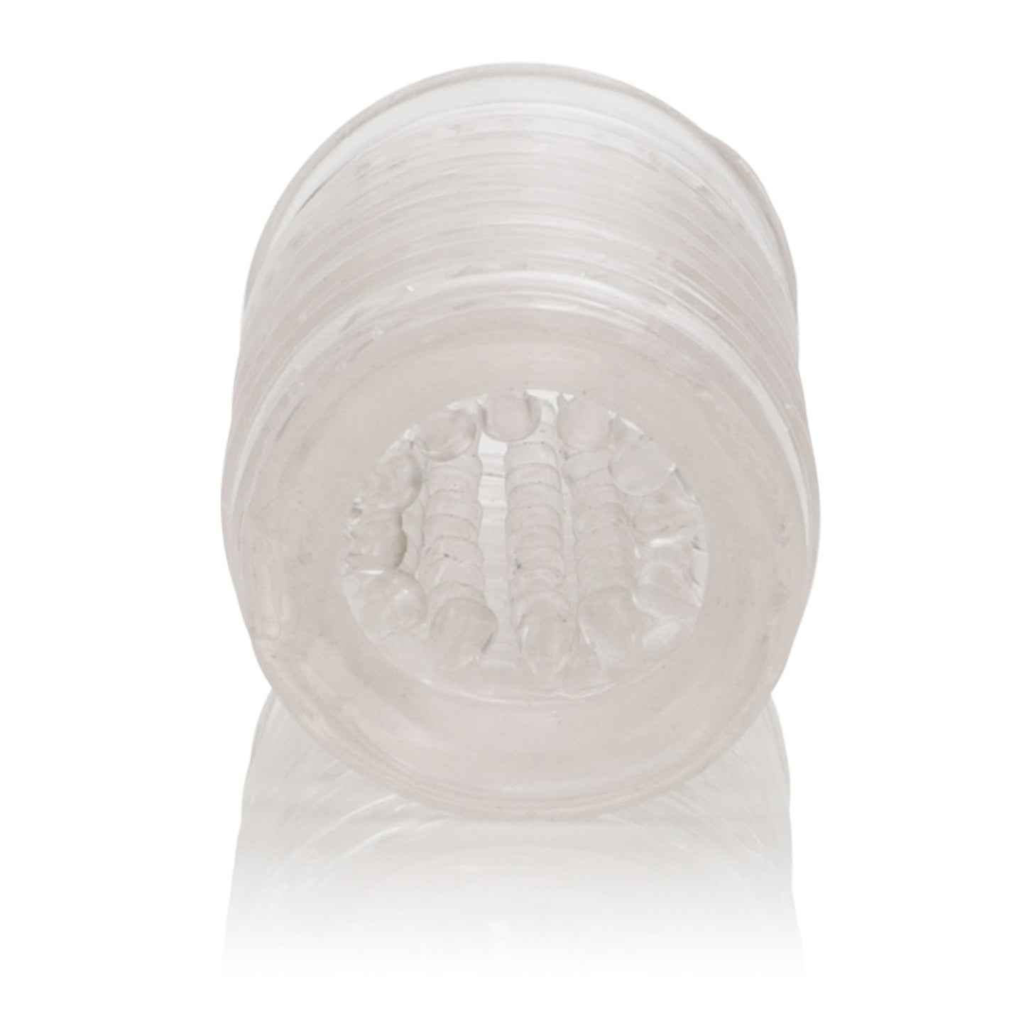 Dr. Joel Kaplan - Reversible Masturbator - Clear by CalExotics