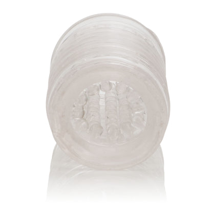 Dr. Joel Kaplan - Reversible Masturbator - Clear by CalExotics