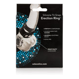 CalExotics Silicone Tri-Snap Adjustable Erection Ring (9 x .75/22.75 cm x 2 cm) - SE1413103