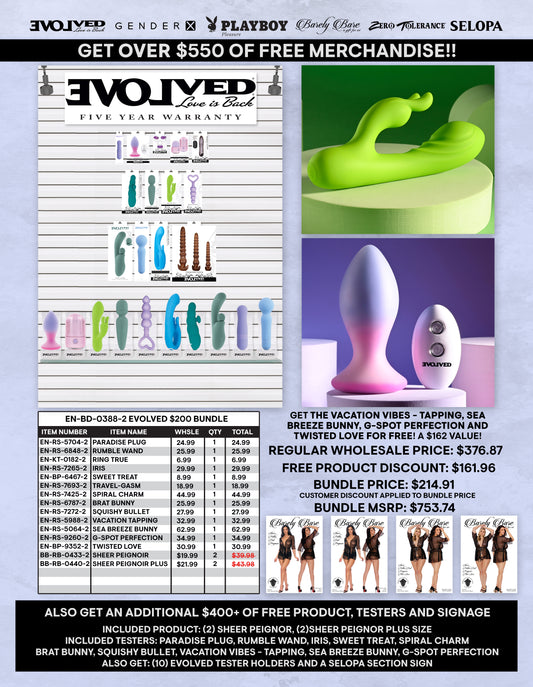 Evolved Novelties 2026 Anal Toy Bundle — Assorted Collection - EN-BD-0388-2