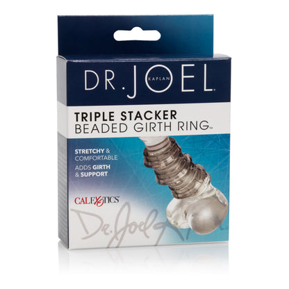 Dr. Joel Kaplan Beaded Girth Ring Triple Stacker by CalExotics