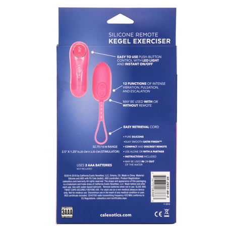CalExotics Silicone Remote Control Kegel Exerciser - SE2931603
