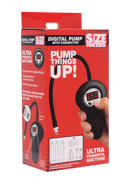 Digital Pump With Connector by XR Brands