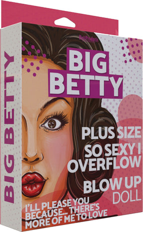 Hott Products Big Betty Inflatable Party Doll with Repair Patch - HTP3334