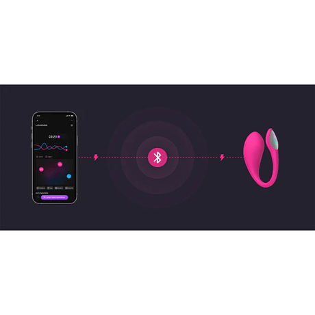Lovense Lush 4 G-Spot Vibrator, App-Controlled — Pink - LS0456