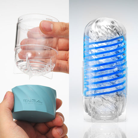 Tenga Spinner DX 01 Drops Stroker — Thicker Elastomer & Spinning Orbs - TN511