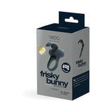 Frisky Bunny Vibrating Ring Black Pearl by VeDO