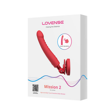 Lovense Mission 2 Vibrating Suction-Cup Dildo - LS0401