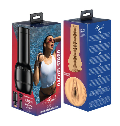 Kiiroo FeelRachel Stroker — Skin-Like TPE Sleeve 220x84 - KR6089