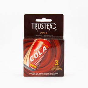 Paradise Marketing Trustex Cola Flavored Condoms — 3 Pack - PML4035