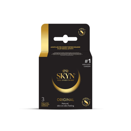 Paradise Marketing SKYN Original Non-Latex Lubricated Condoms — 3 Pack - PM07303