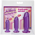 Crystal Jellies Anal Starter Kit - Purple by Doc Johnson