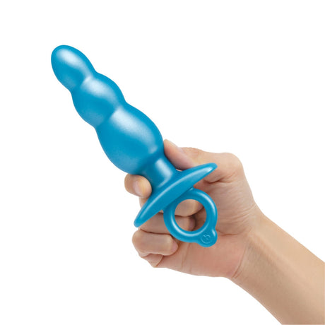 b-Vibe Bounce Beaded Silicone Anal Plug — Waterproof, Textured - BV9747