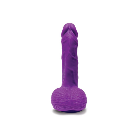 NOBÜ DG6 Purple Silicone Dildo with Suction Cup - NB1549