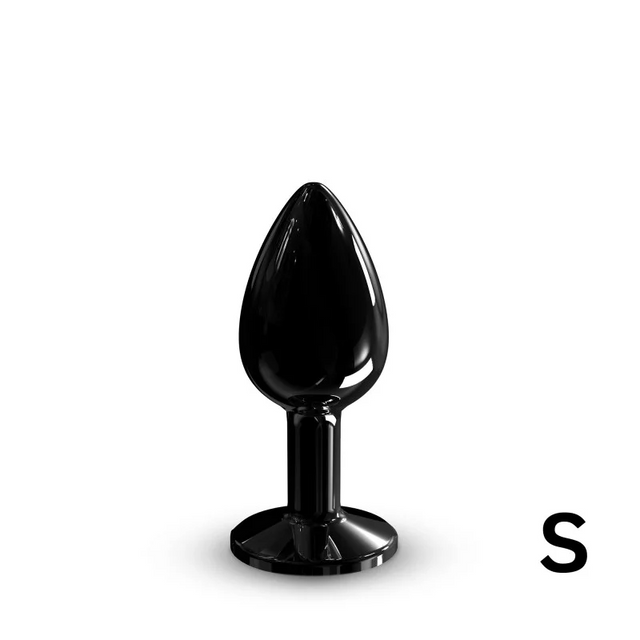 Dorcel Diamond Plug Black S — Small Aluminum Anal Plug - DL3100