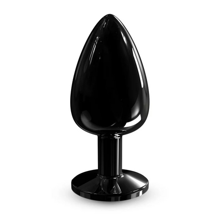 Dorcel Diamond Metal Anal Plug Black L (160 g) - DL3124