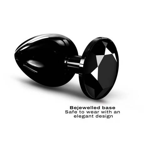 Dorcel Diamond Metal Anal Plug Black L (160 g) - DL3124