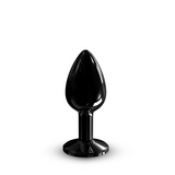 Dorcel Diamond Plug Black S — Small Aluminum Anal Plug - DL3100