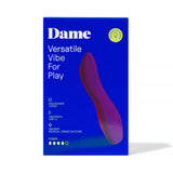 Dame Dip 2.0 Vibrator — Plum, USB-C Rechargeable - DM1623