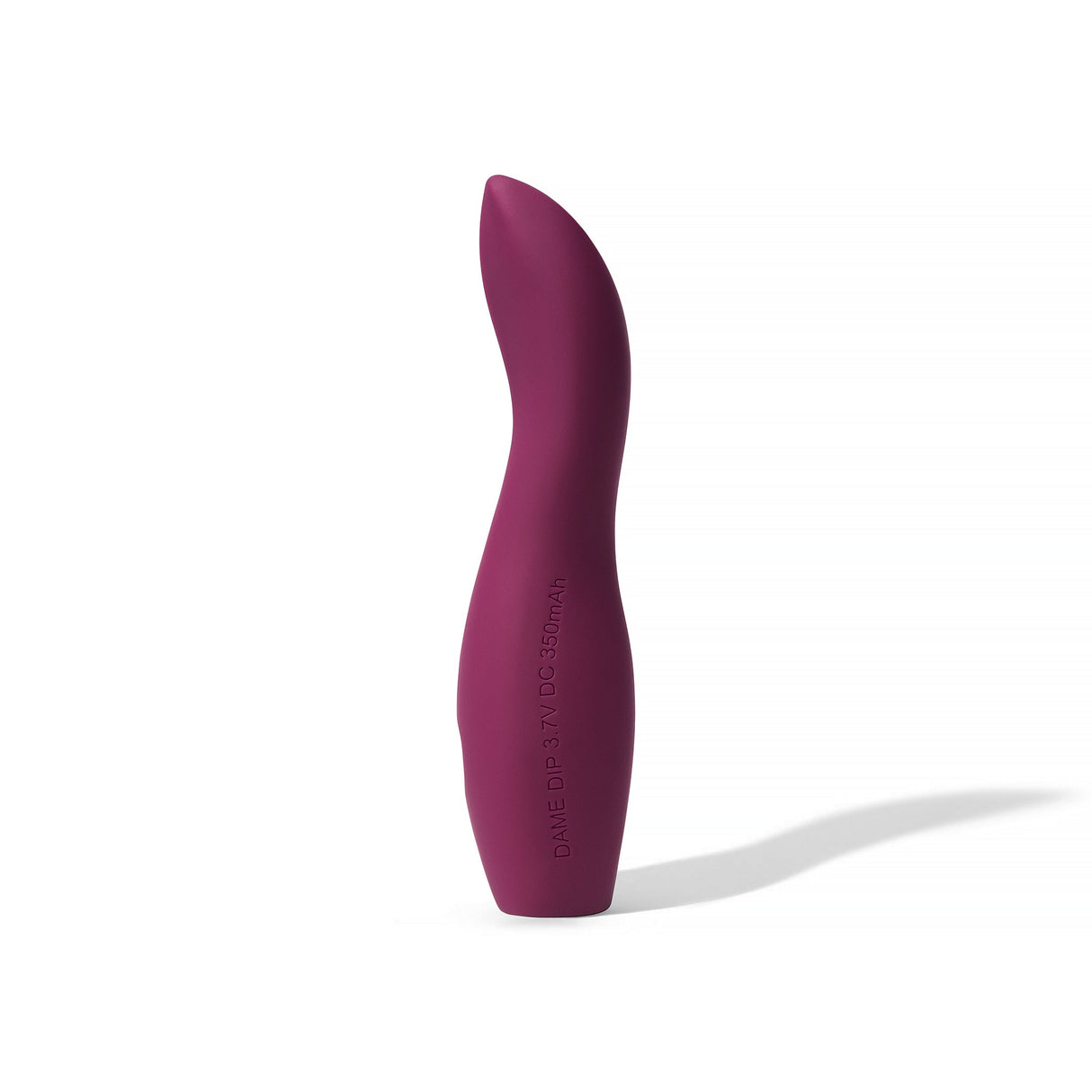 Dame Dip 2.0 Vibrator — Plum, USB-C Rechargeable - DM1623