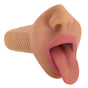 Curve Toys Mistress Selene Mouth Masturbator — Latte - CN-07-0802-12