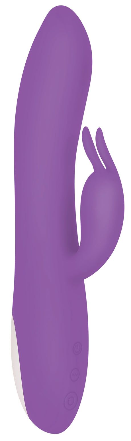 Evolved Novelties Romantic Rabbit Vibrator — Rechargeable Silicone - EN-RS-0854-2