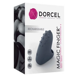 Dorcel Magic Finger Rechargeable Vibrator — Grey - DL1601